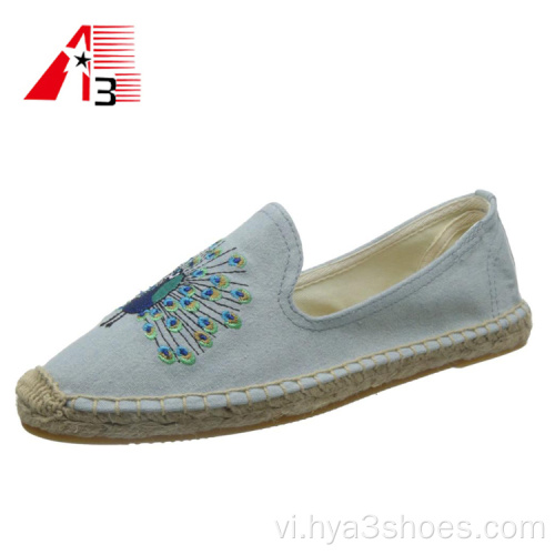 Thời trang chất lượng hàng đầu Thiết kế mới Canvas Espadrilles